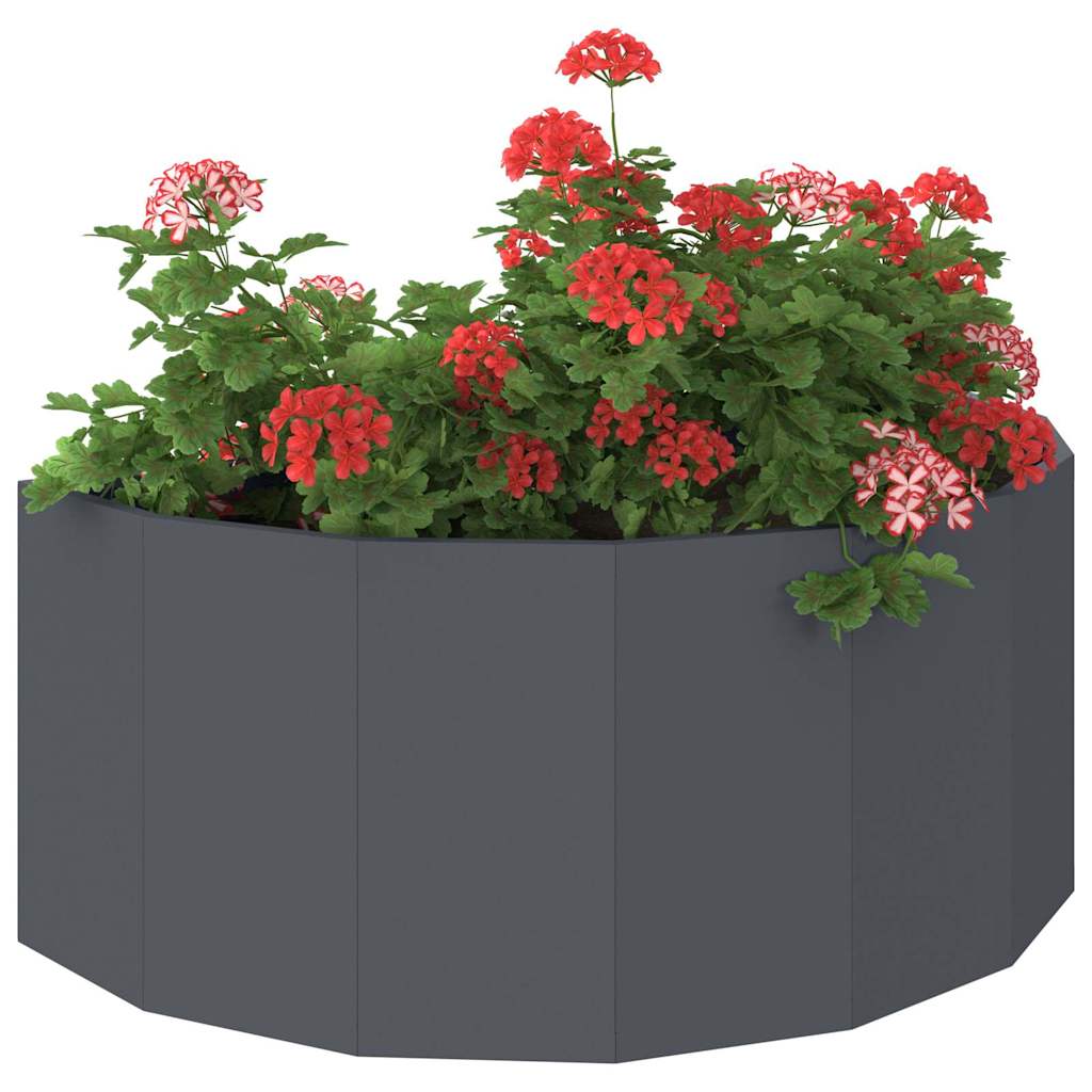 Vidaxx jardinière anthracite 90 x 45 x 35 cm acier