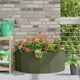 Vidaxx jardinière vert olive 90 x 45 x 35 cm acier
