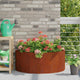 Vidaxx jardinière rouillé 90 x 45 x 35 cm acier corten