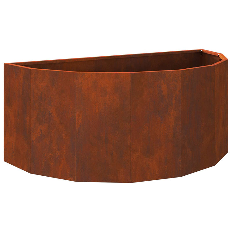 Vidaxx jardinière rouillé 90 x 45 x 35 cm acier corten
