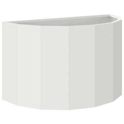 Vidaxx jardinière blanc 60 x 30 x 35 cm acier