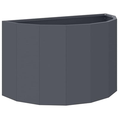 Vidaxx jardinière anthracite 60 x 30 x 35 cm acier