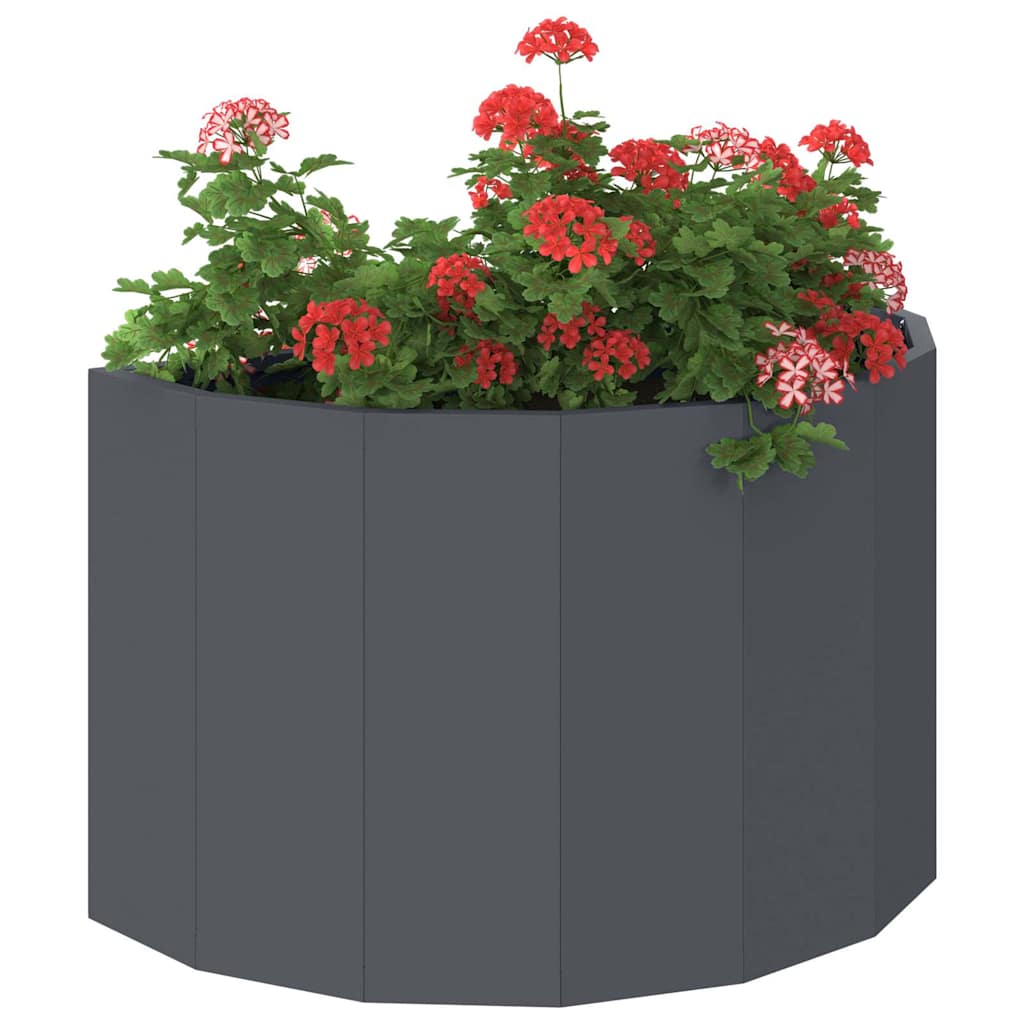 Vidaxx jardinière anthracite 60 x 30 x 35 cm acier
