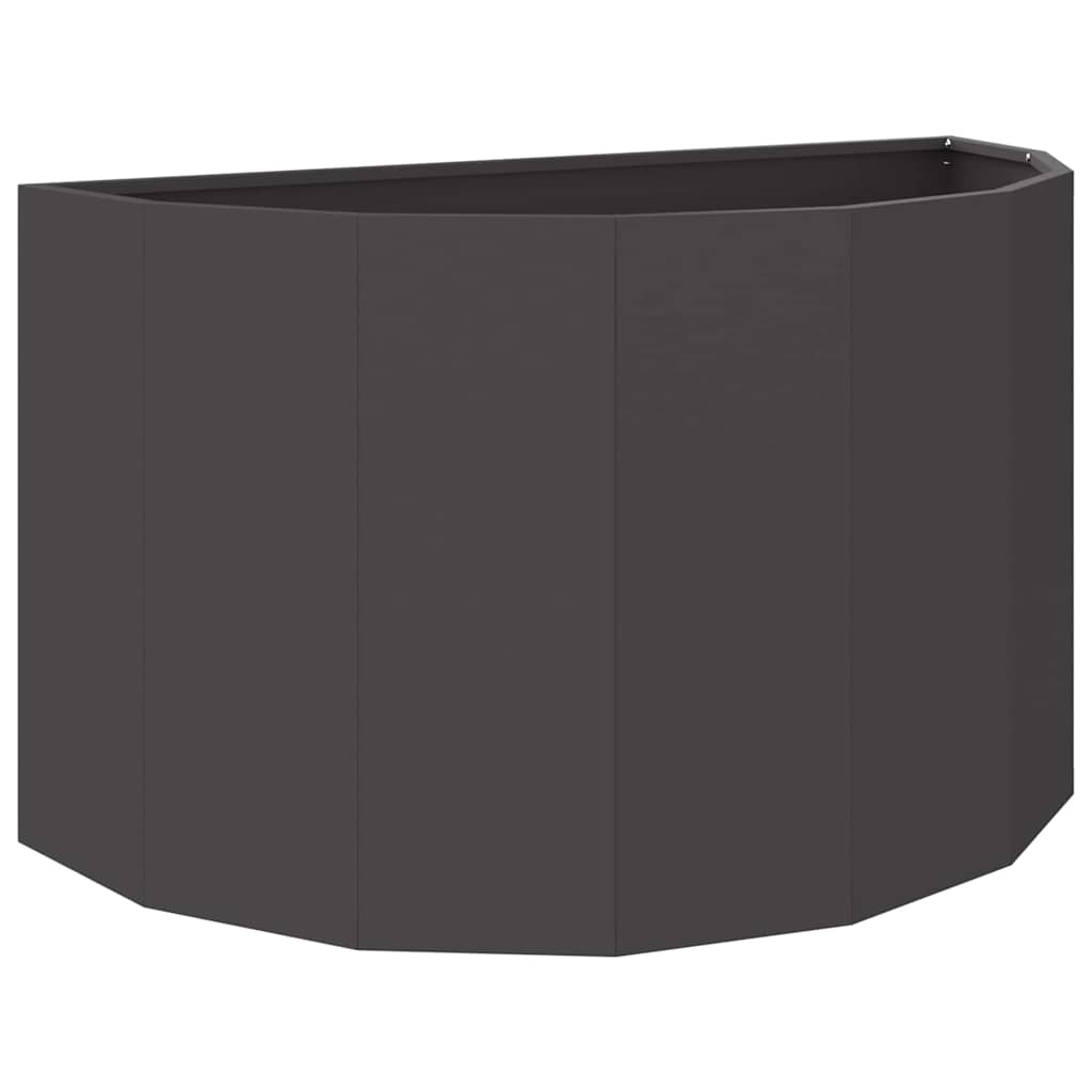 Vidaxx jardinière noir 90 x 45 x 50 cm acier