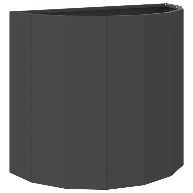 Vidaxx jardinière noir 60 x 30 x 50 cm acier