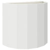 Vidaxx jardinière blanc 60 x 30 x 50 cm acier