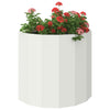Vidaxx jardinière blanc 60 x 30 x 50 cm acier
