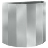 Vidaxx jardinière argent 60 x 30 x 50 cm en acier galvanisé