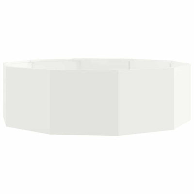 Vidaxx jardinière blanc 120 x 120 x 35 cm acier
