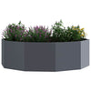 Vidaxx jardinière anthracite 120 x 120 x 35 cm acier