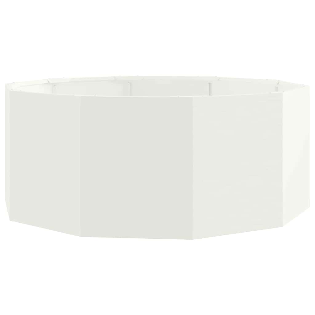 Vidaxx jardinière blanc 90 x 90 x 35 cm acier