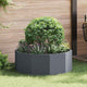 Vidaxx jardinière anthracite 90 x 90 x 35 cm acier