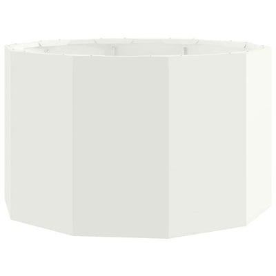 Vidaxx jardinière blanc 60 x 60 x 35 cm acier