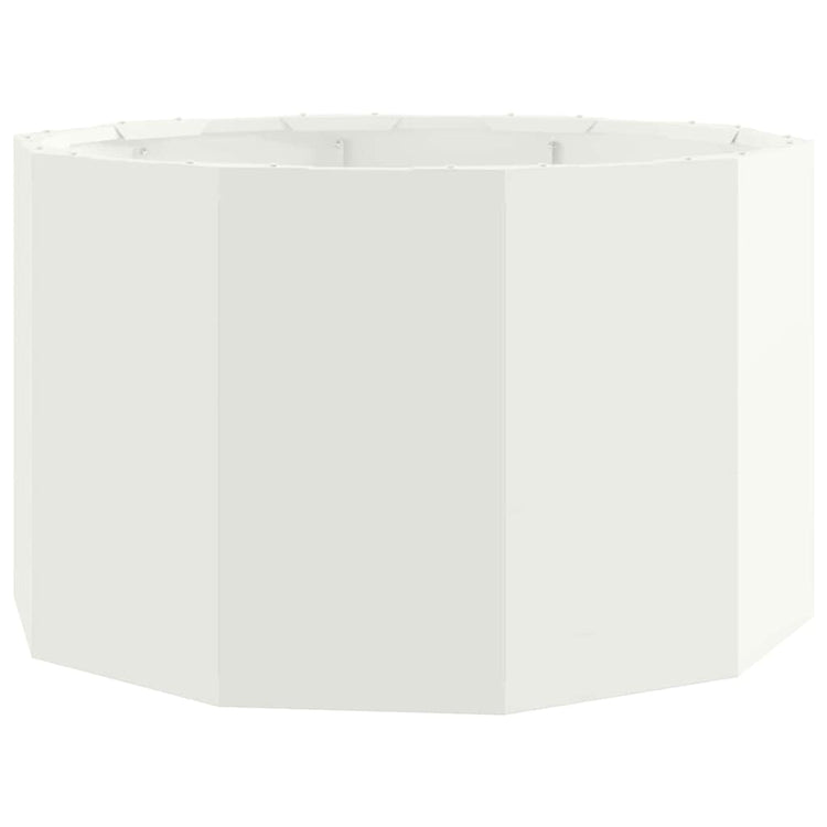 Vidaxx jardinière blanc 60 x 60 x 35 cm acier