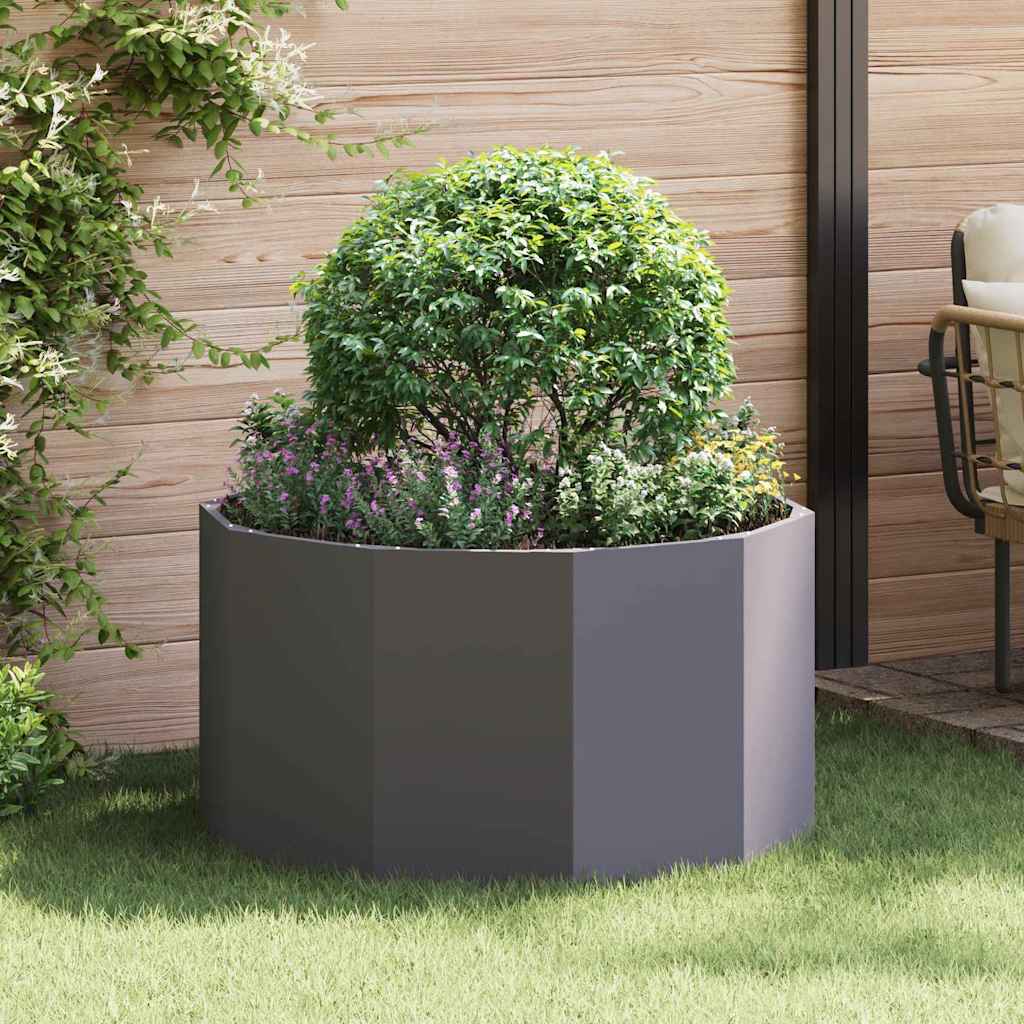 Vidaxx jardinière noir 90 x 90 x 50 cm acier