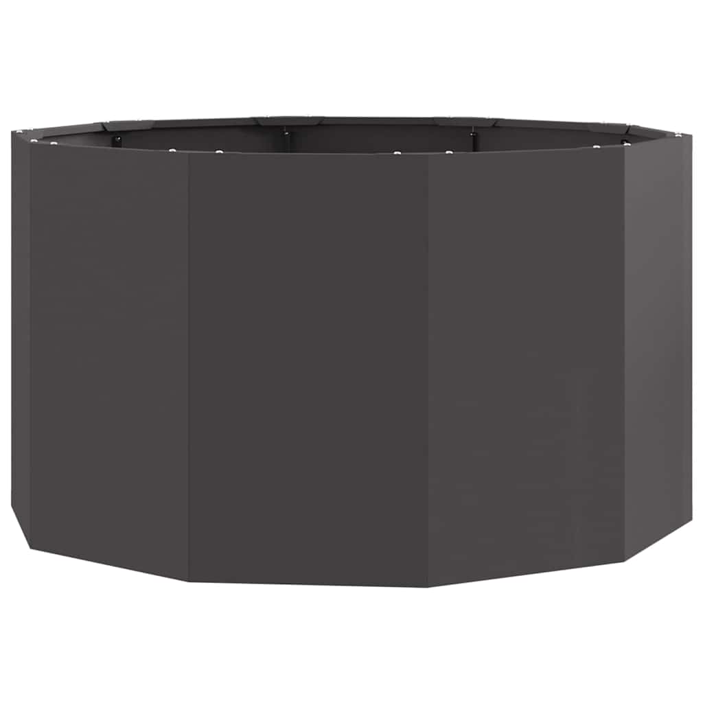 Vidaxx jardinière noir 90 x 90 x 50 cm acier