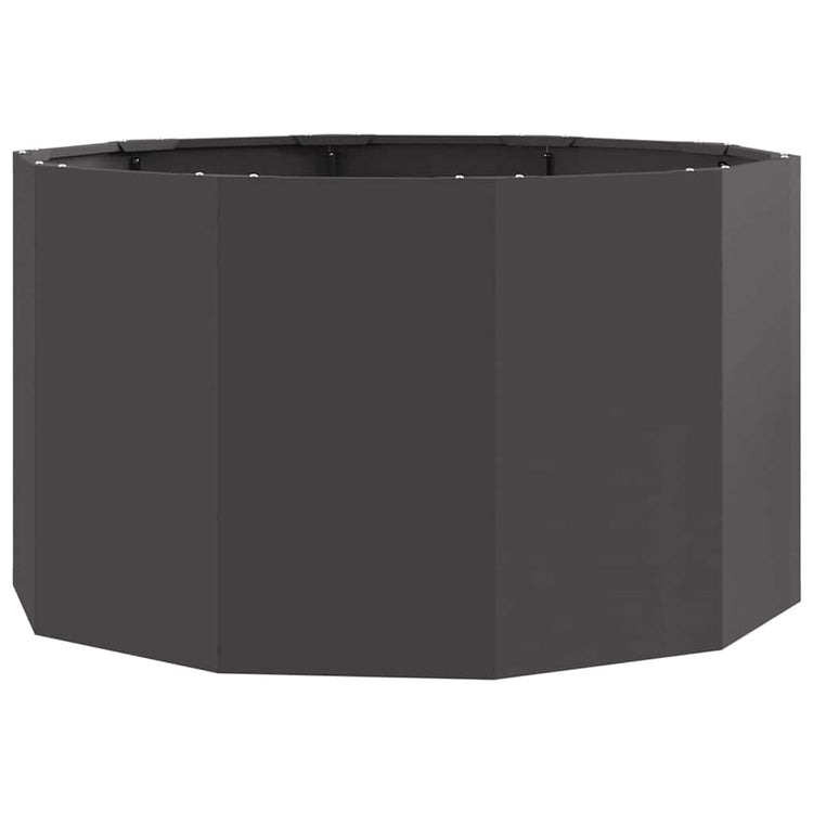 Vidaxx jardinière noir 90 x 90 x 50 cm acier