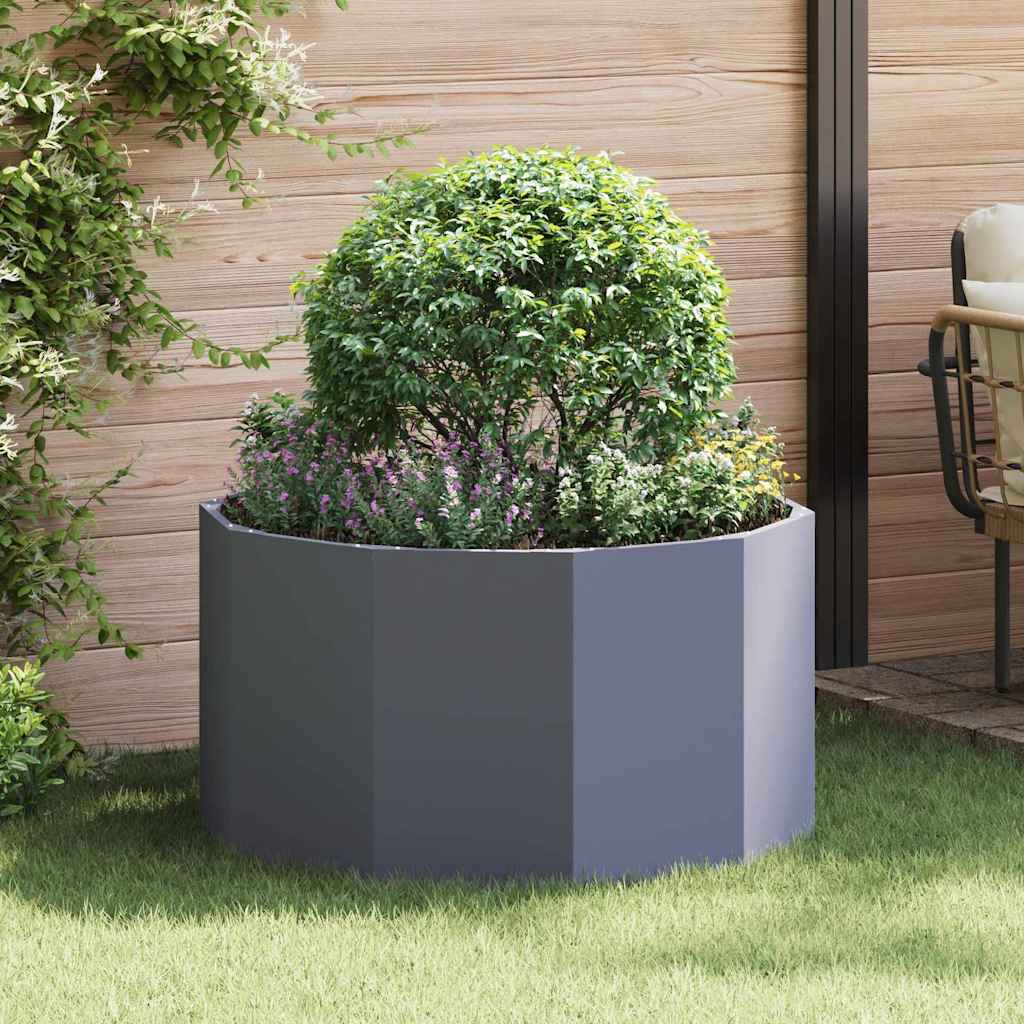 Vidaxx jardinière anthracite 90 x 90 x 50 cm acier