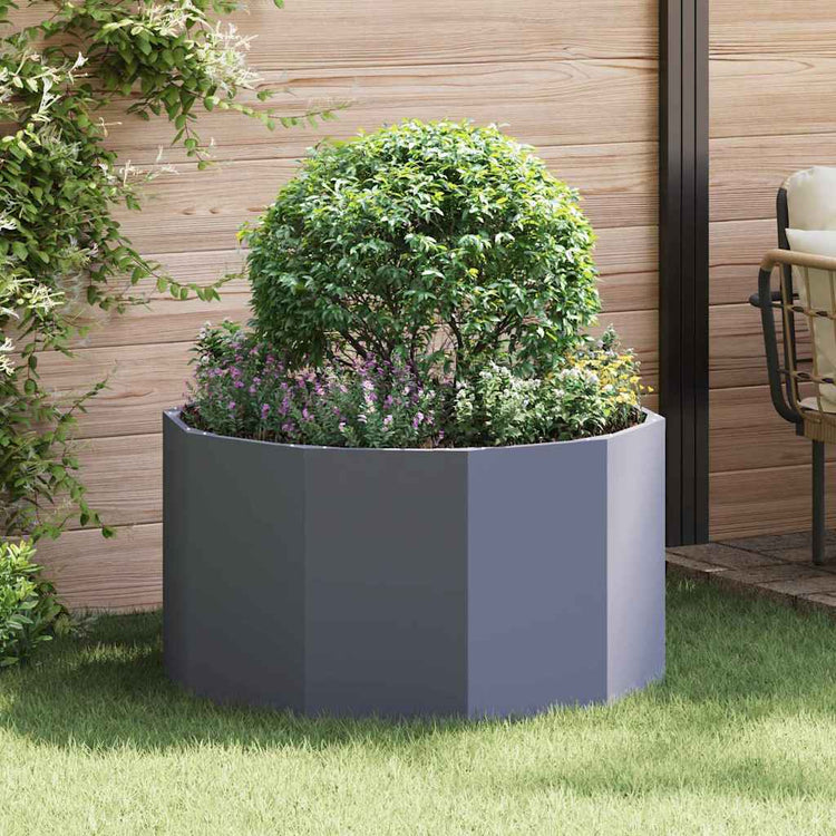 Vidaxx jardinière anthracite 90 x 90 x 50 cm acier