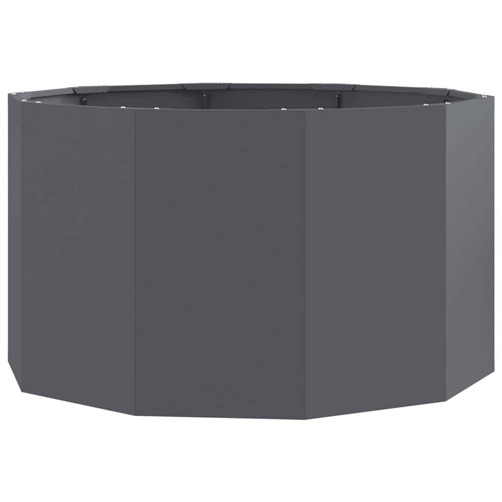 Vidaxx jardinière anthracite 90 x 90 x 50 cm acier