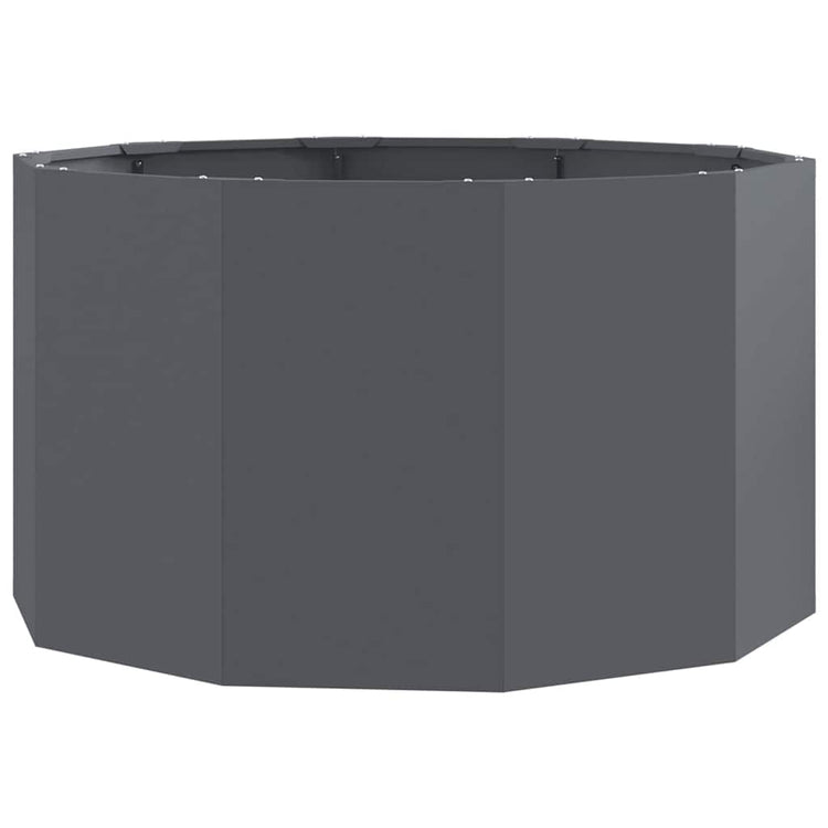 Vidaxx jardinière anthracite 90 x 90 x 50 cm acier