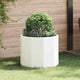 Vidaxx jardinière blanc 60 x 60 x 50 cm acier
