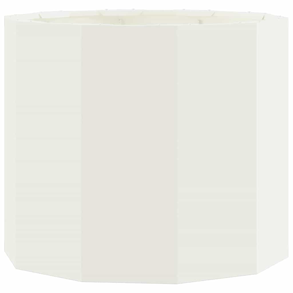Vidaxx jardinière blanc 60 x 60 x 50 cm acier
