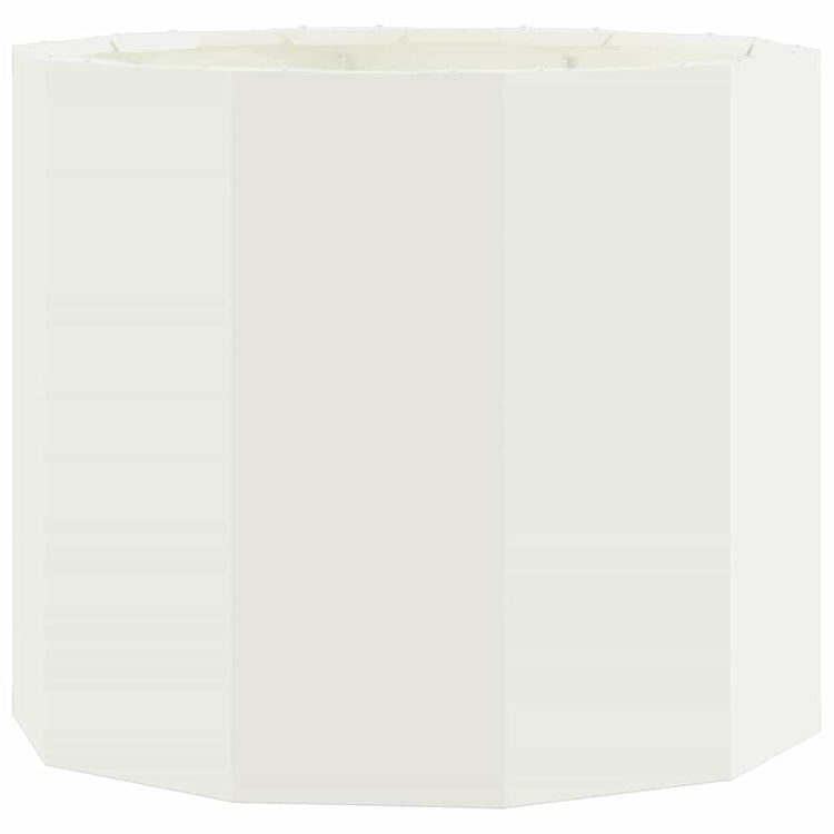 Vidaxx jardinière blanc 60 x 60 x 50 cm acier