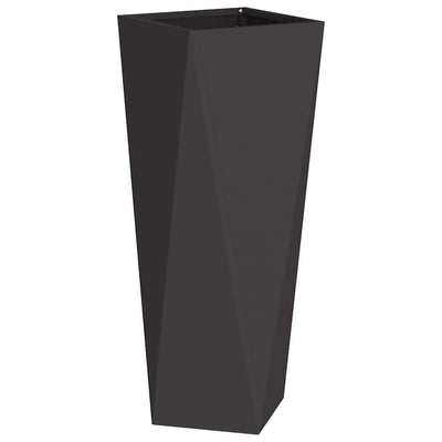 Vidaxx jardinière noir 30 x 30 x 75 cm acier