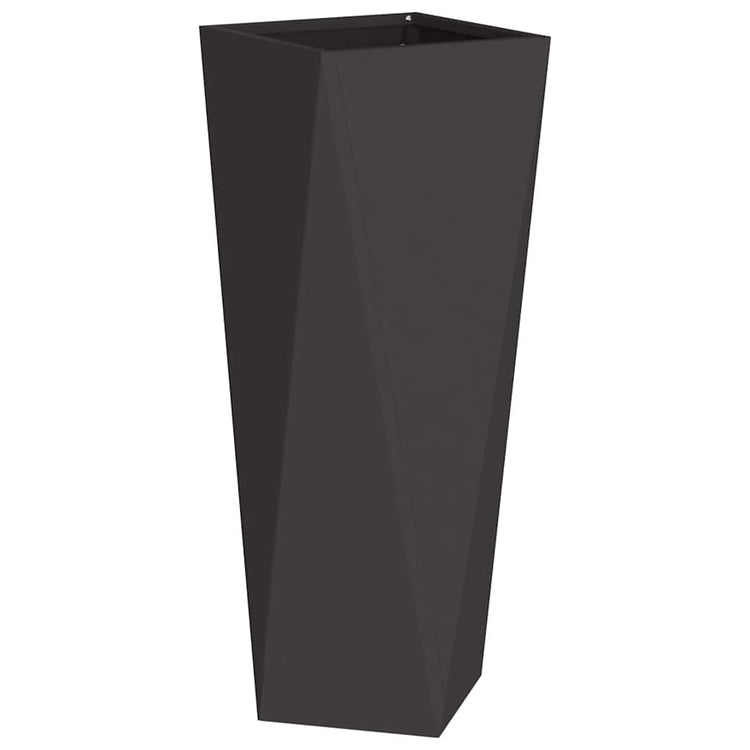Vidaxx jardinière noir 30 x 30 x 75 cm acier
