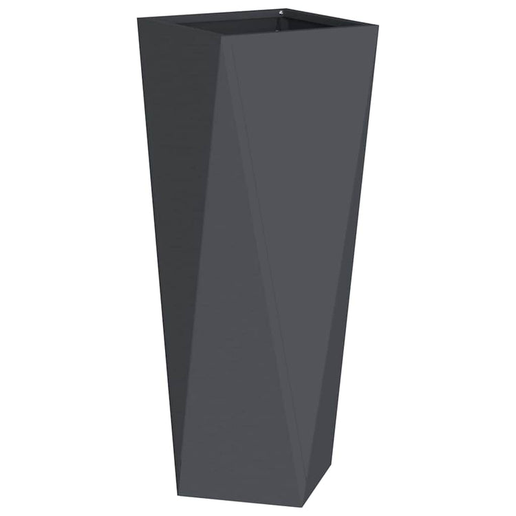 Vidaxx jardinière anthracite 30 x 30 x 75 cm acier
