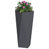 Vidaxx jardinière anthracite 30 x 30 x 75 cm acier