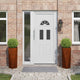 Vidaxl jardinière 2 pcs rouillé 30 x 30 x 75 cm acier corten