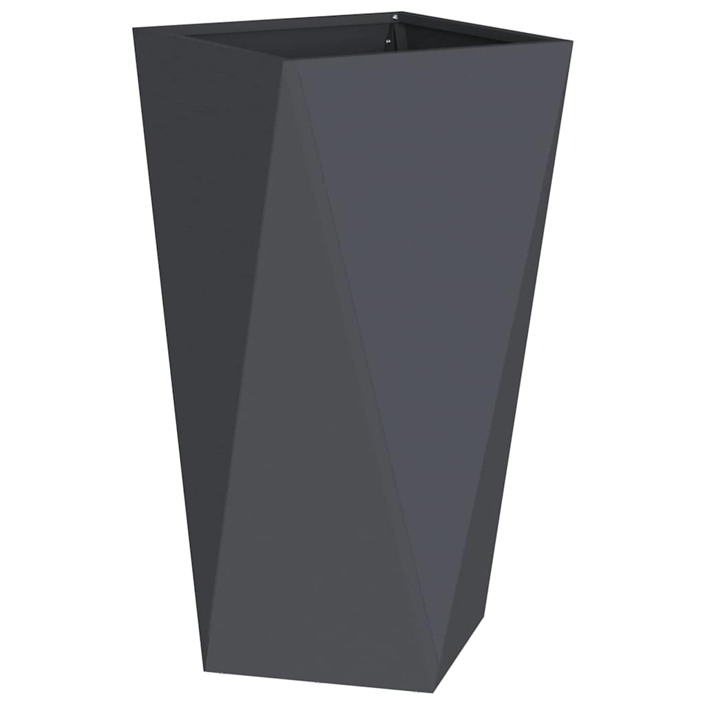 Vidaxx jardinière anthracite 40 x 40 x 75 cm acier