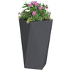 Vidaxx jardinière anthracite 40 x 40 x 75 cm acier