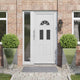 Vidaxx jardinière 2 pcs argent 50 x 50 x 75 cm en acier galvanisé
