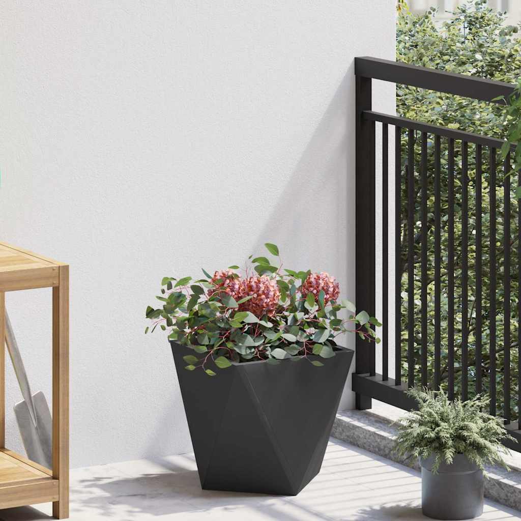 Vidaxx jardinière noir 30 x 30 x 30 cm acier