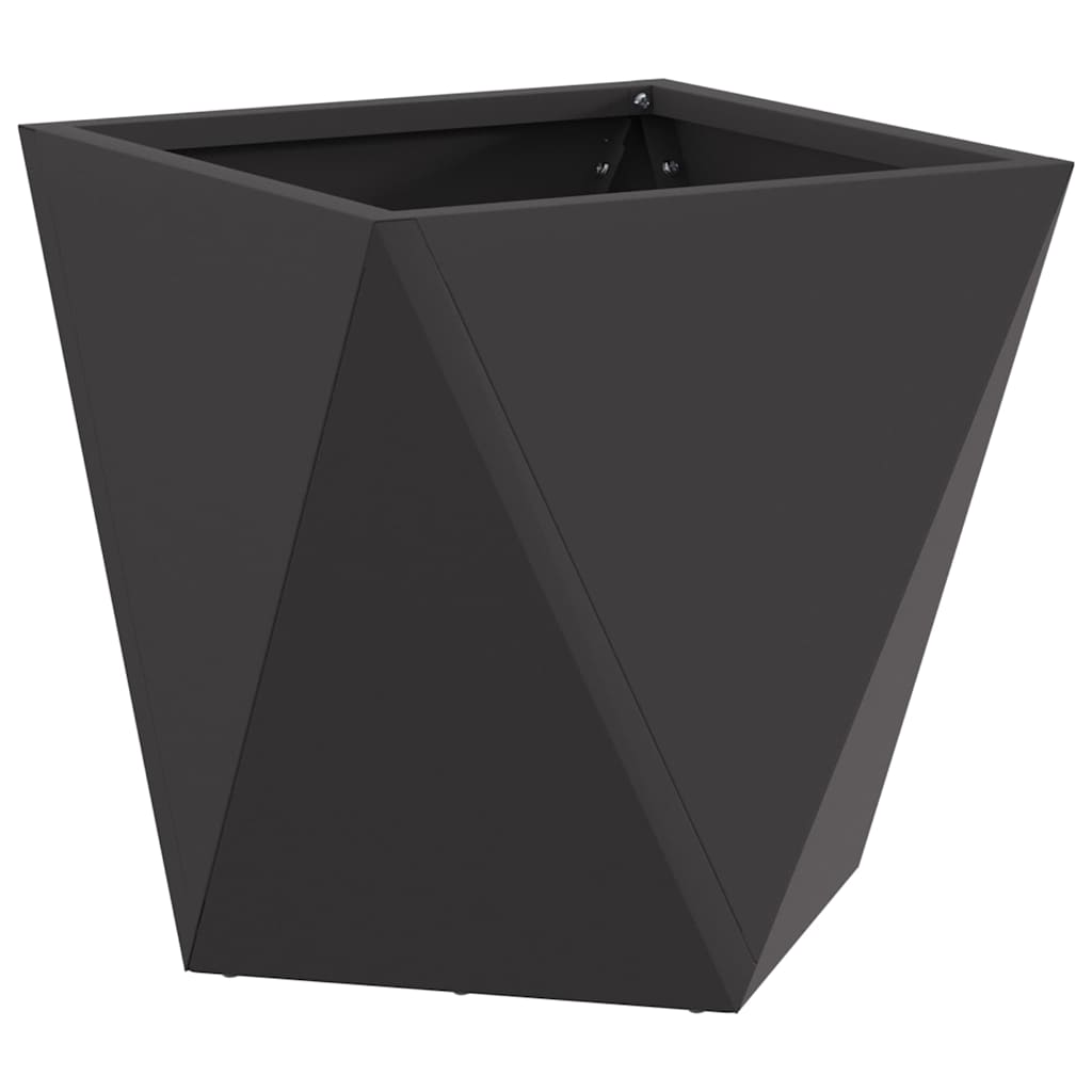 Vidaxx jardinière noir 30 x 30 x 30 cm acier