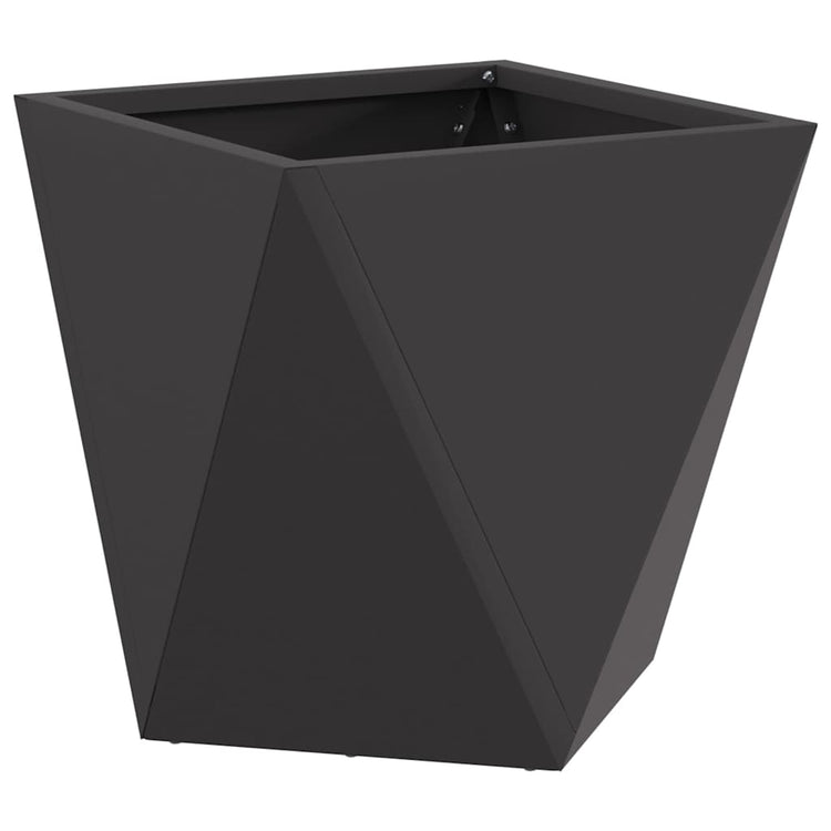 Vidaxx jardinière noir 30 x 30 x 30 cm acier