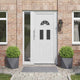 Vidaxl jardinière 2 pcs anthracite 40 x 40 x 40 cm acier