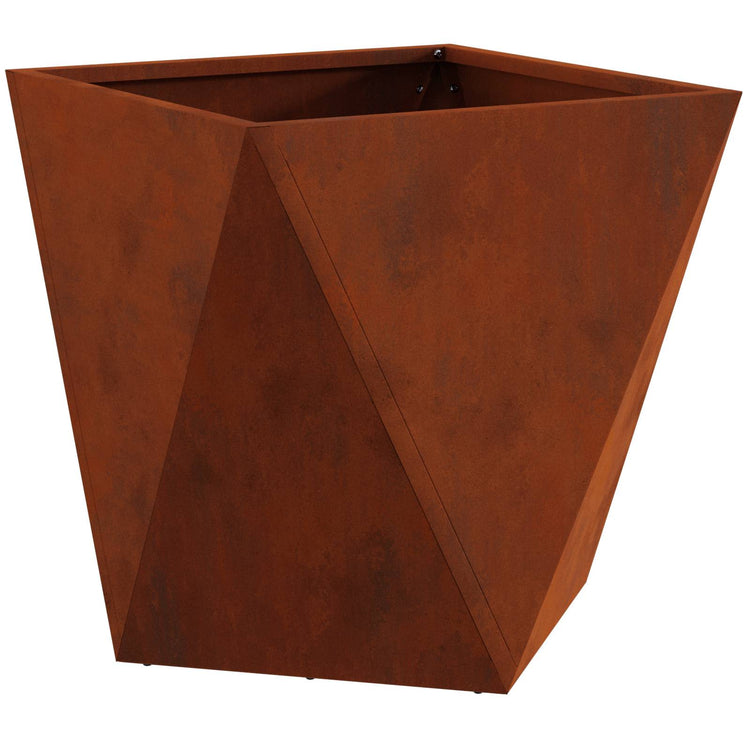 Vidaxl jardinière rouillé 40 x 40 x 40 cm acier corten