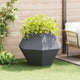 Vidaxl jardinière anthracite 100 x 100 x 80 cm acier