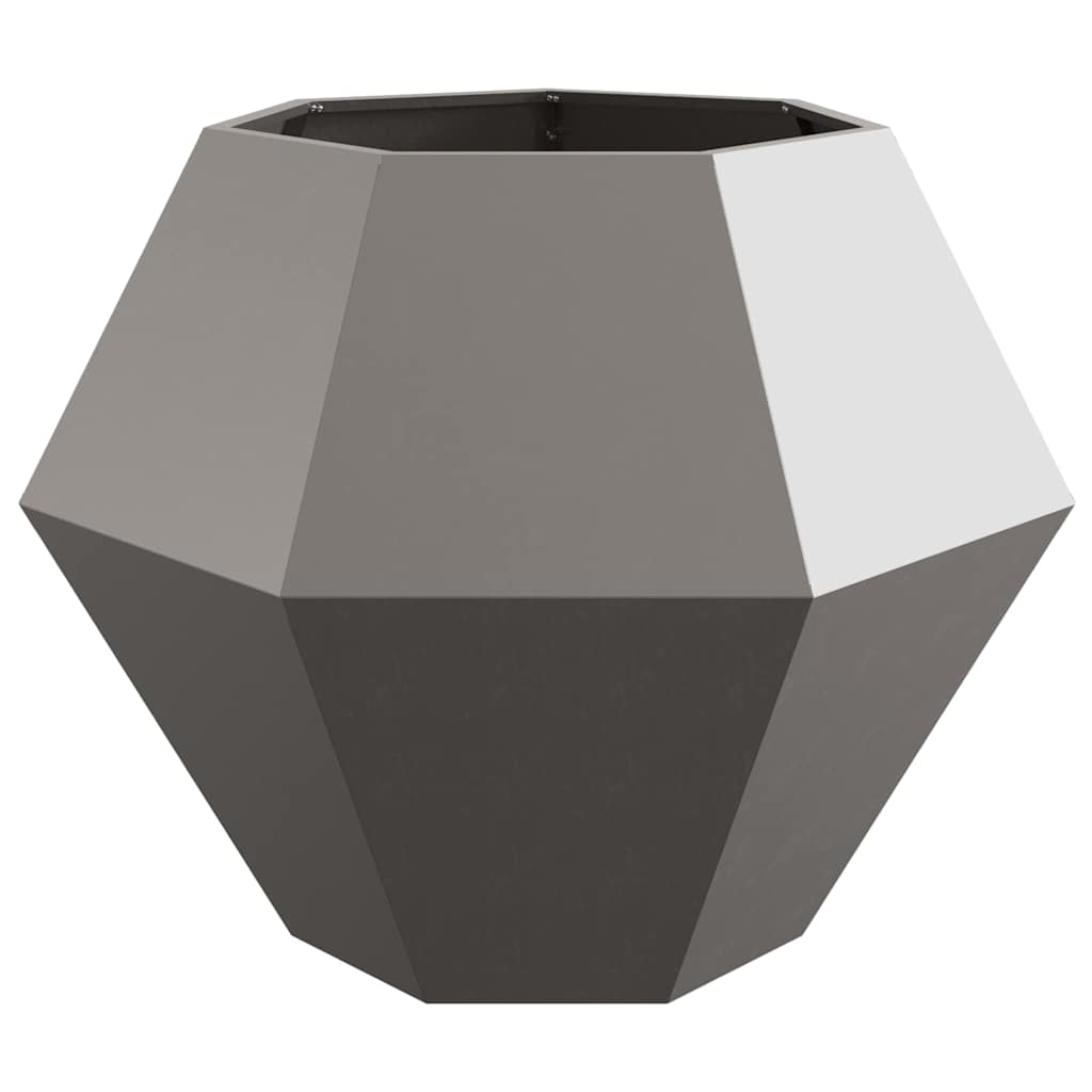 Vidaxx jardinière rouillé 100 x 100 x 80 cm acier corten