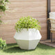 Vidaxx jardinière blanc 75 x 75 x 60 cm acier