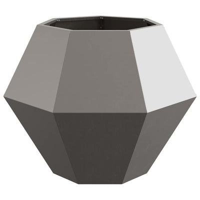 Vidaxl jardinière rouillé 75 x 75 x 60 cm acier corten