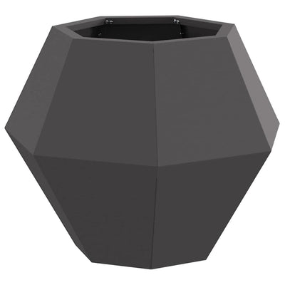 Vidaxx jardinière noir 50 x 50 x 40 cm acier