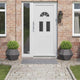 Vidaxx jardinière 2 pcs noir 50 x 50 x 40 cm acier