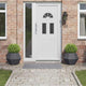 Vidaxl jardinière 2 pcs anthracite 50 x 50 x 40 cm acier