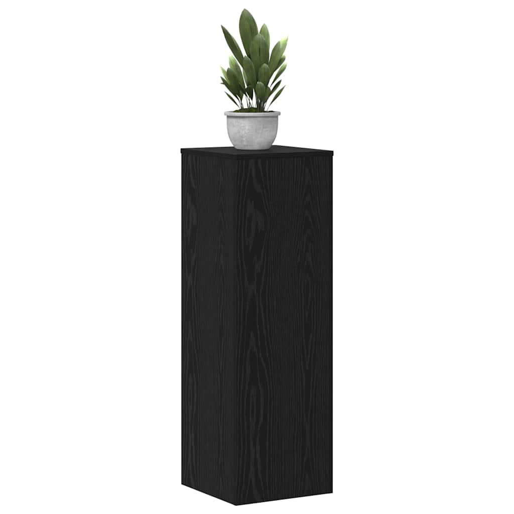 Vidaxx support pour plantes 2 pcs chêne noir 33 x 33 x 100 cm