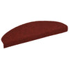 VidaXL tapis d'escalier auto-adhésifs 30 pièces 65x21x4 cm rouge bordeaux semi-circulaire grand